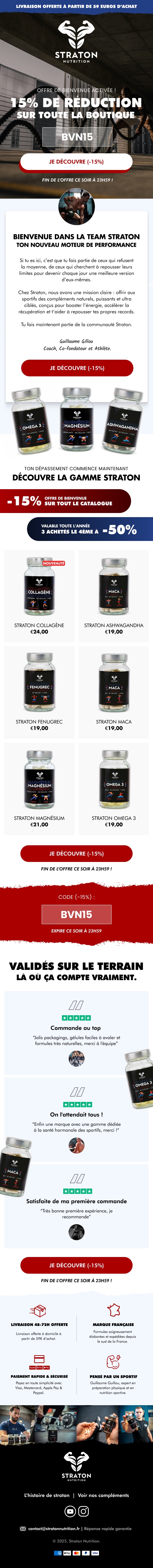 Email Straton Welcome